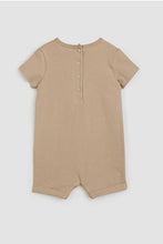 Latte Jersey Romper